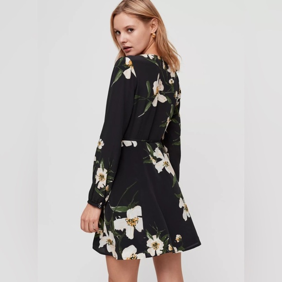 Wilfred Printed Flower Dress - Picture 2 of 5